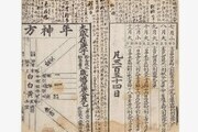 400여 년 전 류성룡 일상 담긴 '대통력'의 귀환