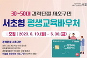 서울 서초구, 경력단절 구민 위해 평생교육바우처 지원