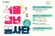 서울청년봉사 1기 봉사단 500명 모집