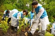  KT&G복지재단, 북한산에 1,750그루 식재…생태복원 앞장