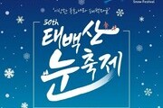 '제30회 태백산 눈축제' 27일부터 5일간 개최