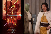 Lee Jungjae with the lightsaber of 
