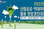 산림청, 산림데이터 활용 창업경진대회 개최