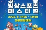 한여름에 즐기는 '강릉 빙상스포츠 축제'
