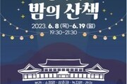  문체부, '청와대, 밤의 산책' 개최